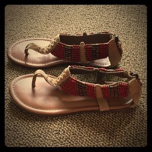 Minnnetonka Beaded Sandal